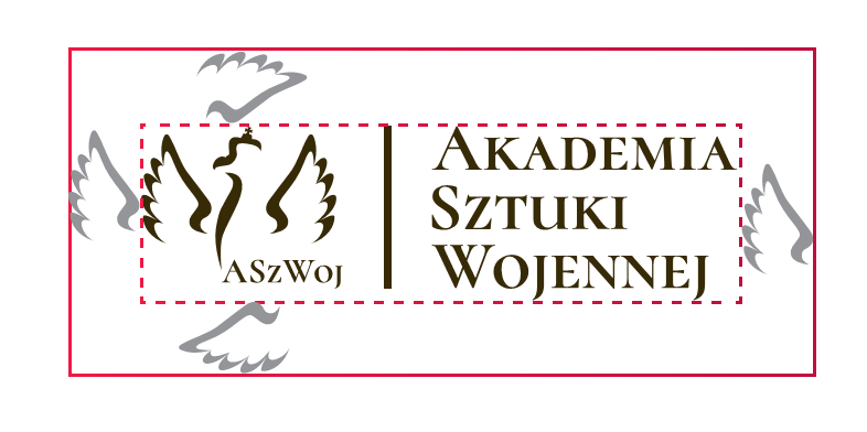 Obszar ochronny LOGOTYP obszar ochronny Pole ochronne jest obszarem otaczającym znak, w obrębie którego nie może występować żadna obca forma graficzna.