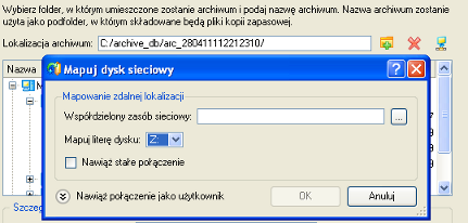 18 5 Typowe scenariusze W tym rozdziale znajduje się kilka najczęściej używanych przez program scenariuszy. Znajdują się tu także przydatne zalecenia oraz opisy operacji. 5.1 Scenariusze tworzenia kopii zapasowych 5.