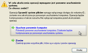 59 5. Na następnej stronie Kreatora, należy potwierdzić operację poprzez wybór odpowiedniej opcji. 6. W zasadzie to wszystko.