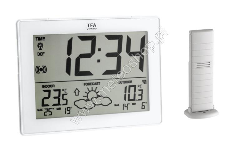 Bezprzewodowa stacja pogody TFA 35.1125 Metro 1. WPROWADZENIE Dziękujemy za zakup instrumentu marki TFA Dostmann.