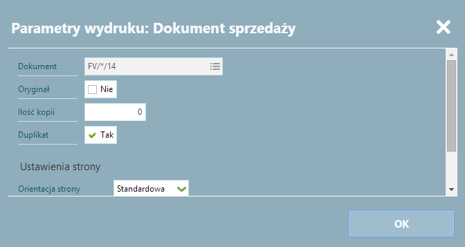 Wstawienie daty z kalendarza W przypadku pól służących do wprowadzania dat bądź okresów, można skorzystać z kalendarza otwieranego przez kliknięcie ikony obok pola.