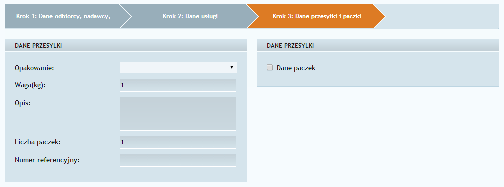 WAŻNE: W przypadku InPost Paczkomaty należy zaznaczyć opcję Samodzielne dostarczenie do paczkomatu, jeżeli sami będziemy dostarczać przesyłki.