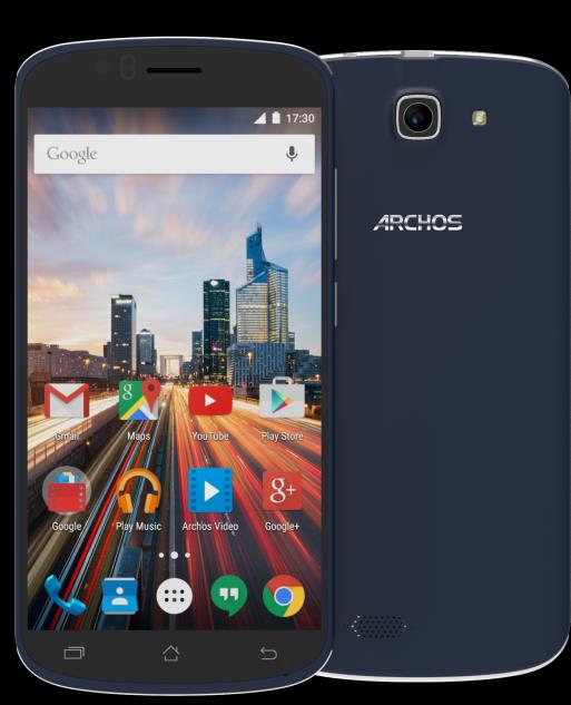 ARCHOS 50e Helium to niedrogi smartfon LTE wyposażony w znakomity 5 wyświetlacz HD IPS, który zapewni Ci bogactwo dostrzegalnych kolorów oraz szerokie kąty widzenia.