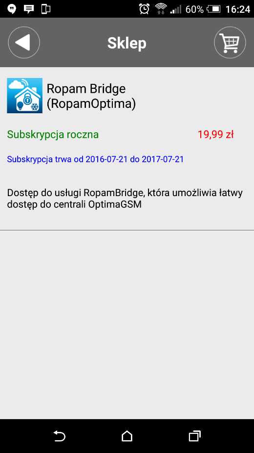 RopamOptima Instrukcja użytkownika Aplikacja RopamOptima służy do obsługi systemu OptimaGSM. Połączenie jest realizowane poprzez protokół TCP/IP.