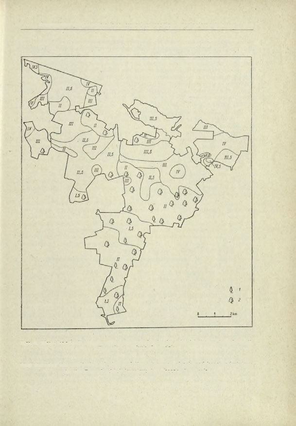 Środowisko geograficzne jako kryterium podziału typologiczno-leśnego 533 Ryc. 6.