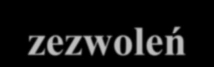 Wzajemne uznawanie zezwoleń W chwili obecnej możliwości wykorzystania rozszerzenia zakresu stosowania istniejącego środka o