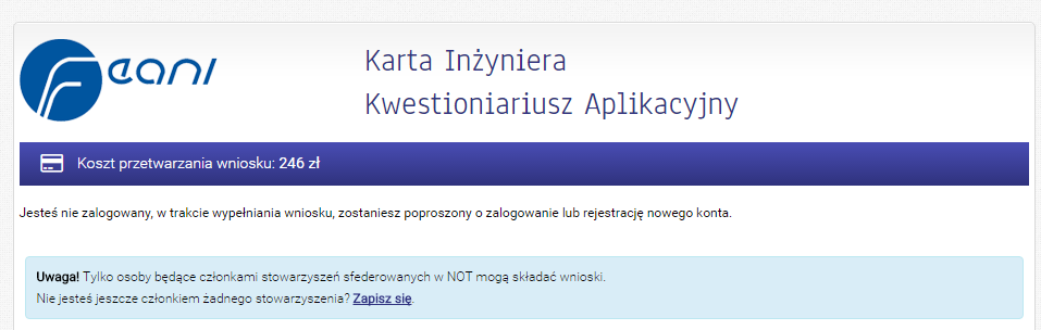 Wszystkie dane będą przechowywane w specjalnie utworzonym Narodowym Rejestrze Inżynierskim, który jest zobowiązany do przekazywania uaktualnionych informacji do bazy danych FEANI w Brukseli.