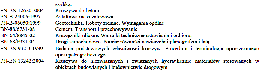 SPECYFIKACJA TECHNICZNA WYKONANIA I ODBIORU ROBÓT BUDOWLANYCHD-08.01.