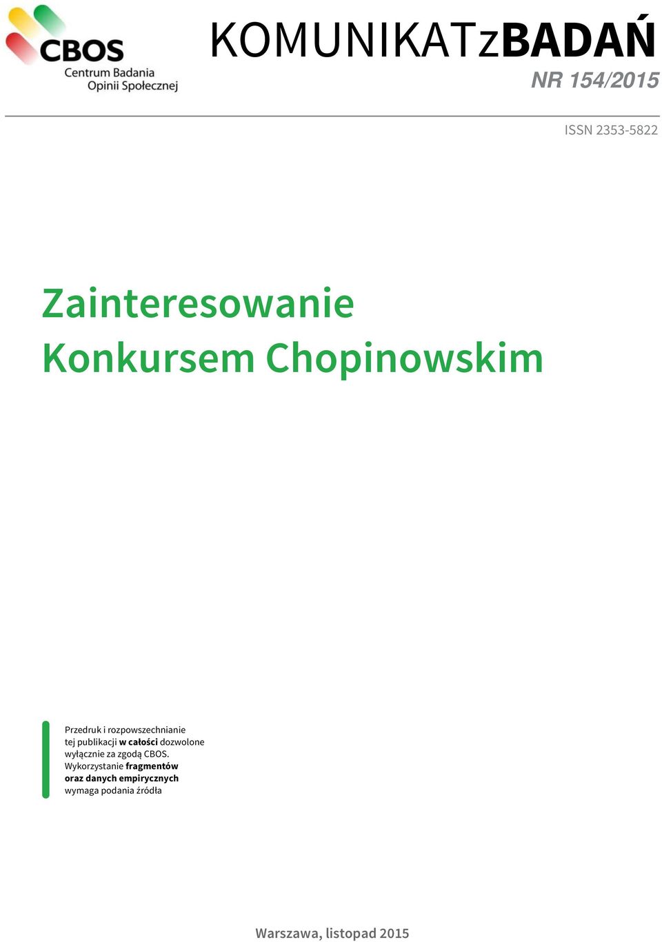 publikacji w całości dozwolone wyłącznie za zgodą.