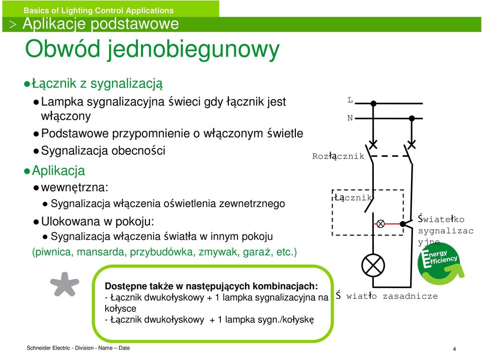 włączenia światła w innym pokoju (piwnica, mansarda, przybudówka, zmywak, garaŝ, etc.