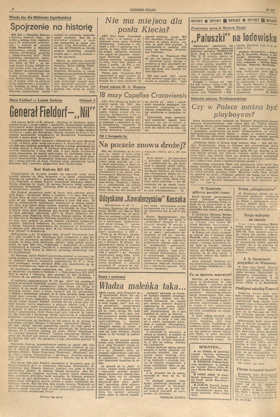 ntycnej 1 średn ecnej t l Vnn ch e ller rep reentu je m e lńską fcyn ę L b r ch e l le r, któr d 1978 r le cene bnku C red t tln y d je rcne jeden tm ser n tc M ąd re, predst jącą d e je Półyspu penń