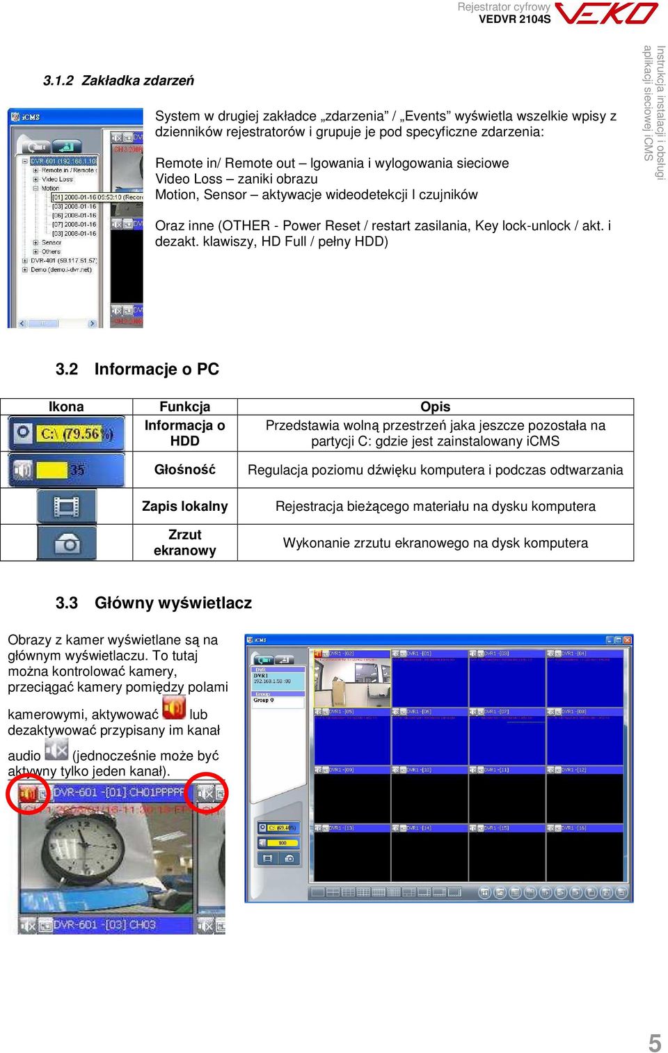 klawiszy, HD Full / pełny HDD) 3.