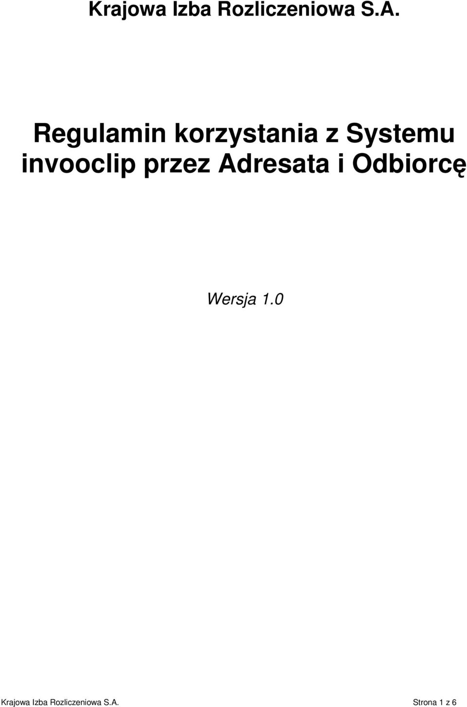 invooclip przez Adresata i Odbiorcę