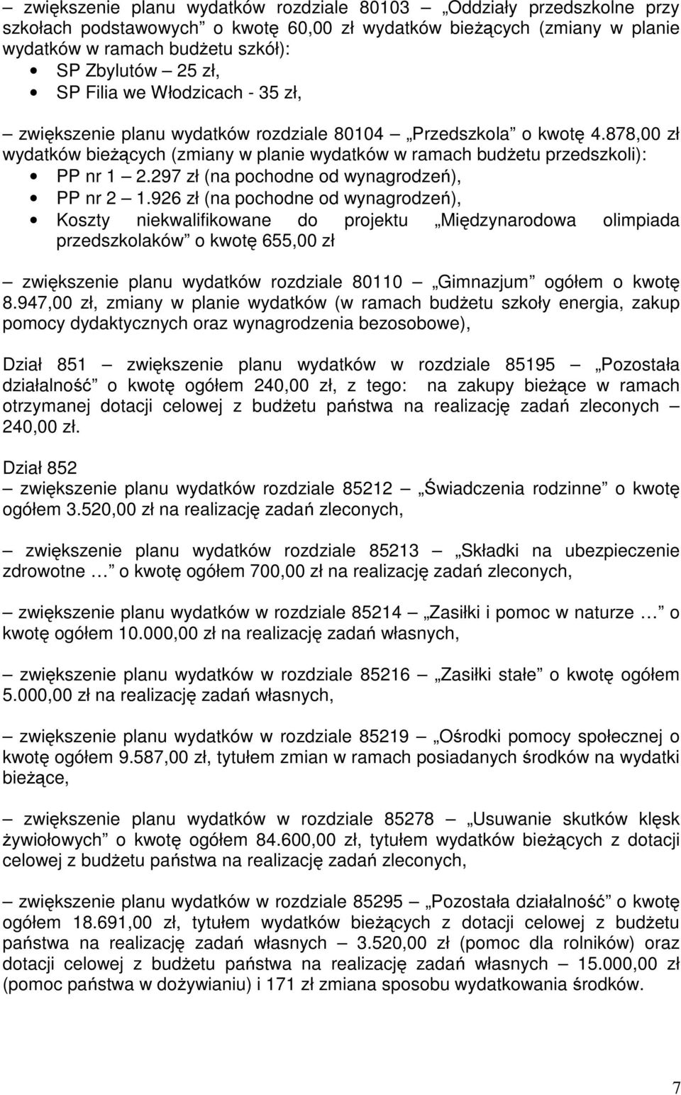 297 zł (na pochodne od wynagrodzeń), PP nr 2 1.