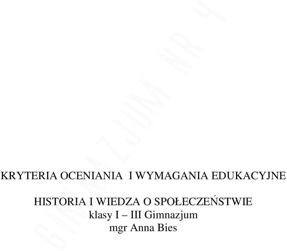 HISTORIA I WIEDZA O