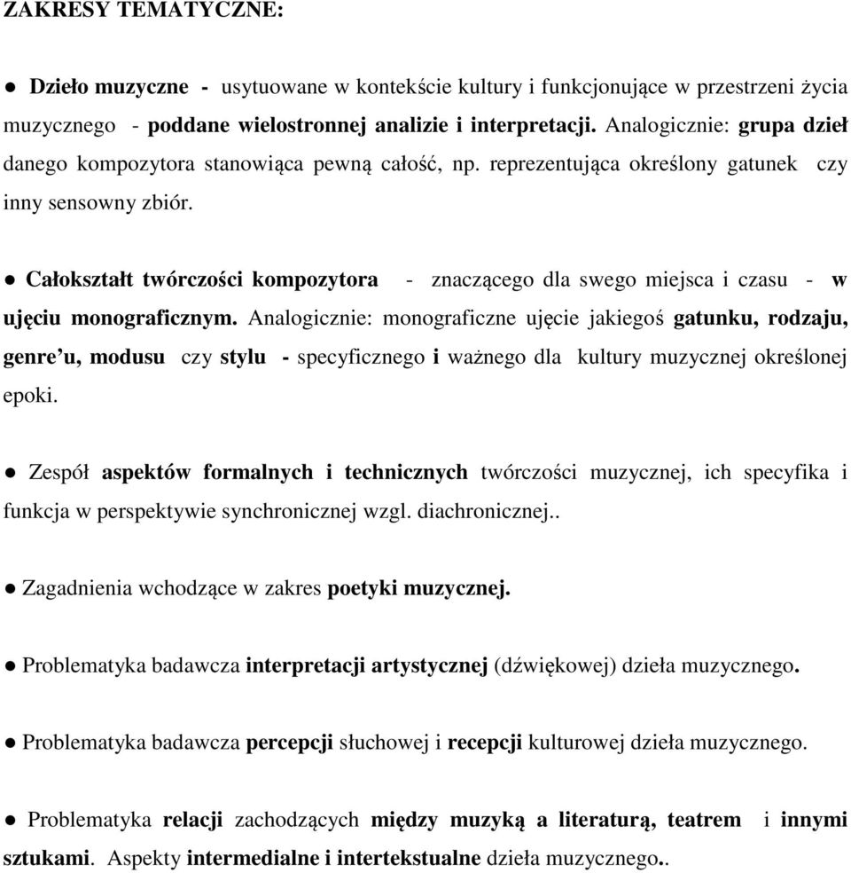 Całokształt twórczości kompozytora - znaczącego dla swego miejsca i czasu - w ujęciu monograficznym.