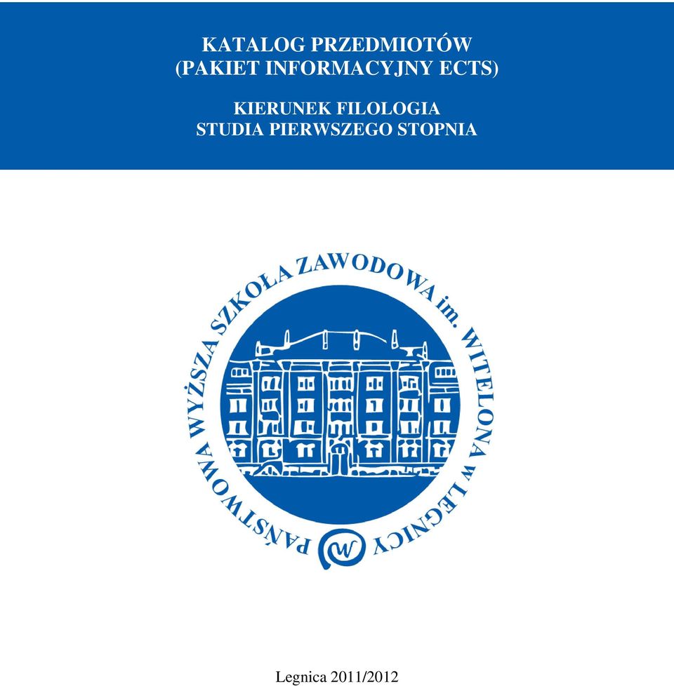 FILOLOGIA STUDIA PIERWSZEGO