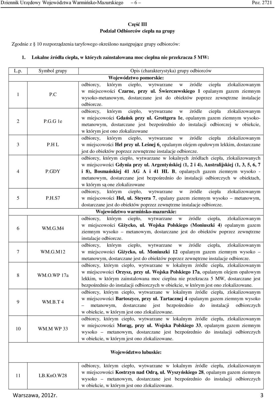 C w miejscowości Czarne, przy ul. Świerczewskiego 1 opalanym gazem ziemnym wysoko-metanowym, dostarczane jest do obiektów poprzez zewnętrzne instalacje odbiorcze.