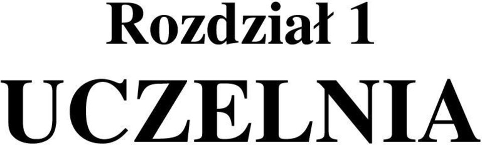 UCZELNIA