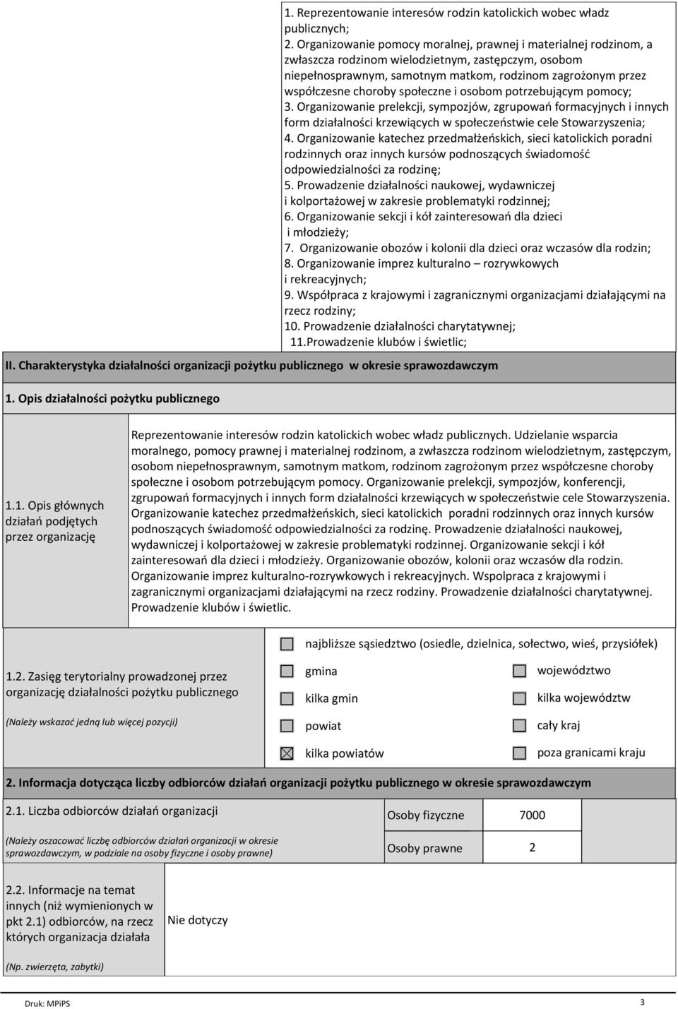 spo eczne i osobom potrzebuj cym pomocy; 3. Organizowanie prelekcji, sympozj¾w, zgrupowa± formacyjnych i innych form dzia alno ci krzewi cych w spo ecze±stwie cele Stowarzyszenia; 4.