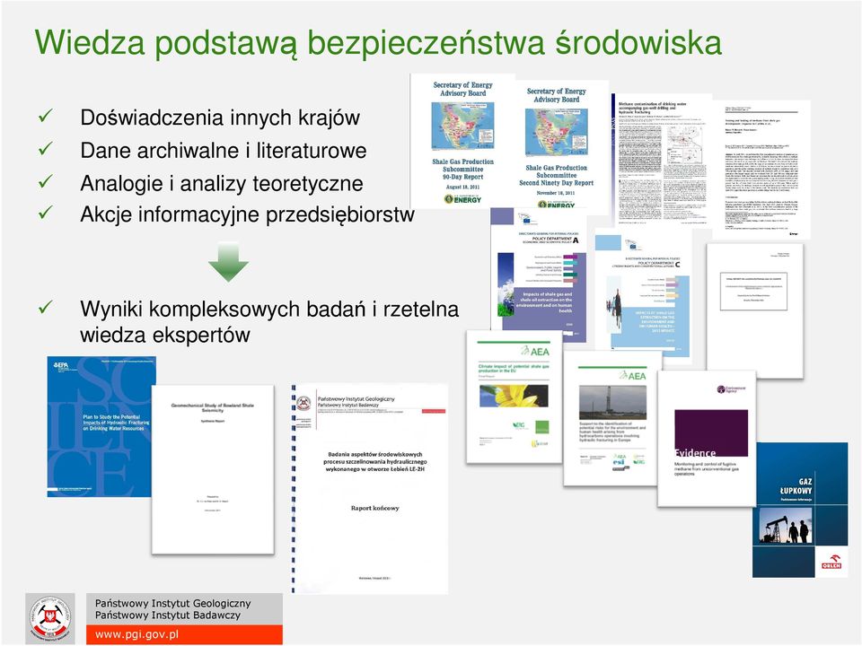 analizy teoretyczne Akcje informacyjne przedsiębiorstw