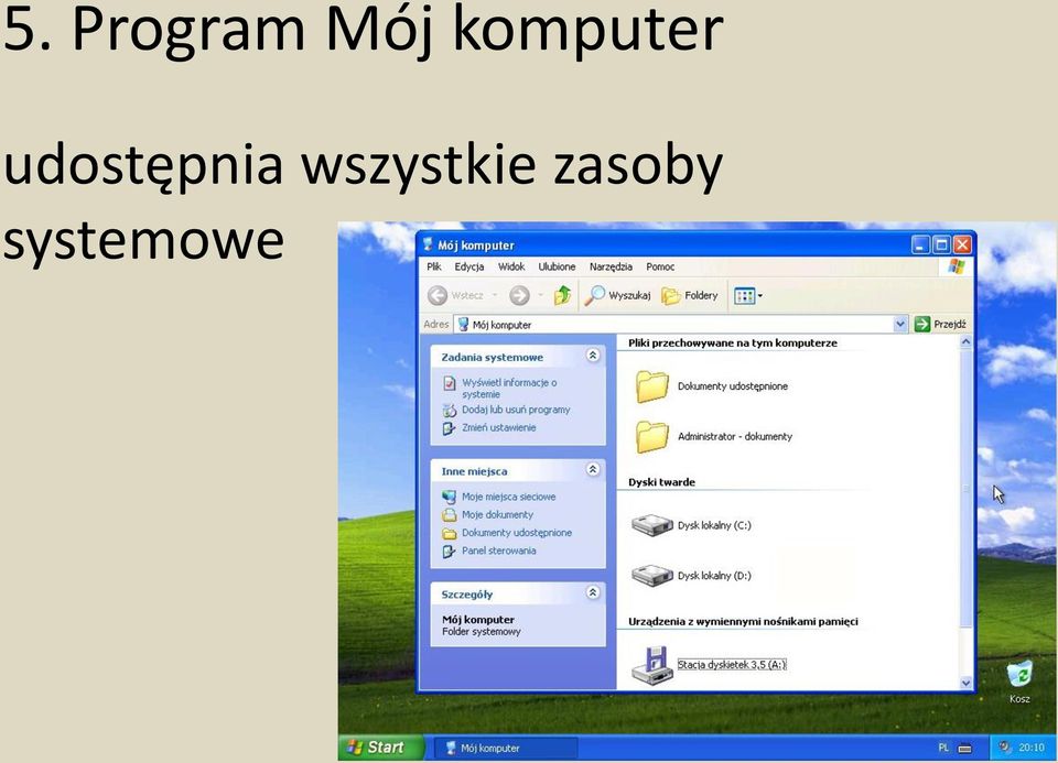 udostępnia