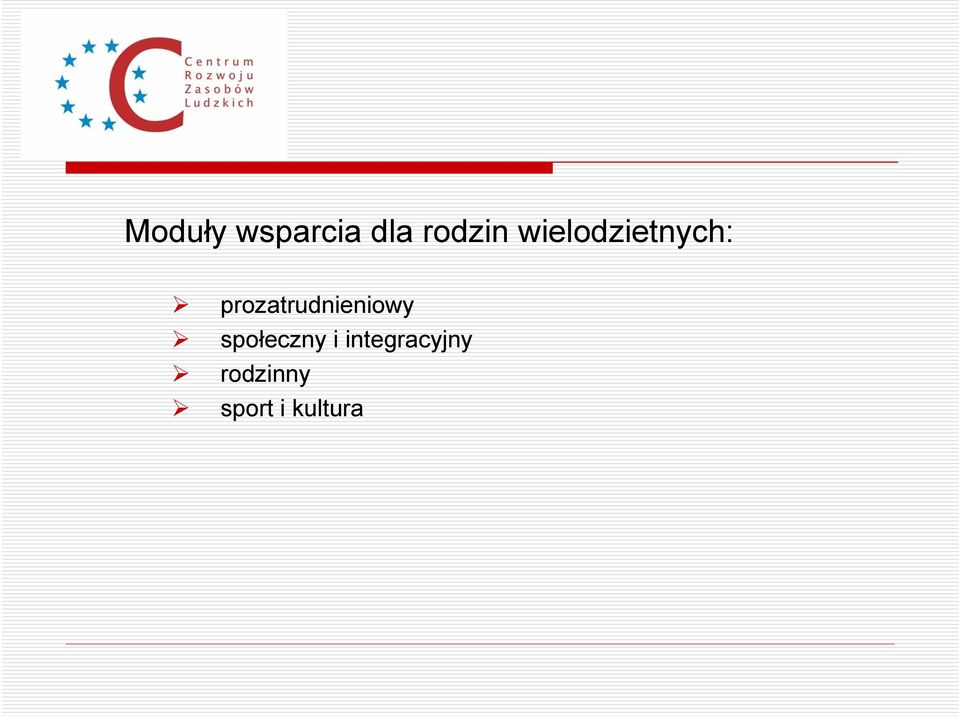 prozatrudnieniowy społeczny