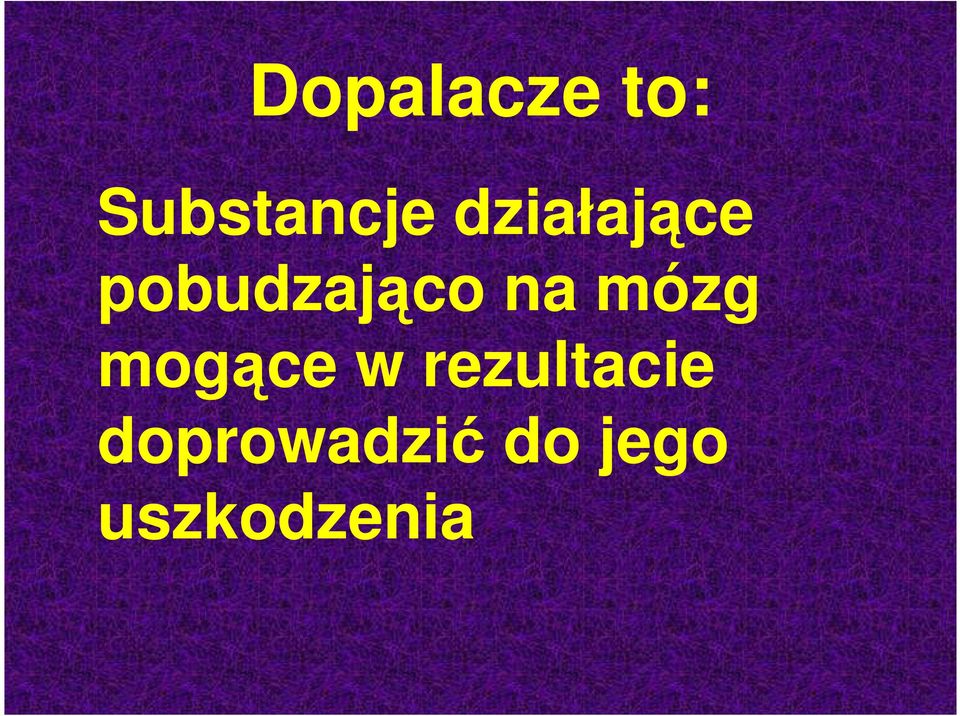 mózg mogące w rezultacie