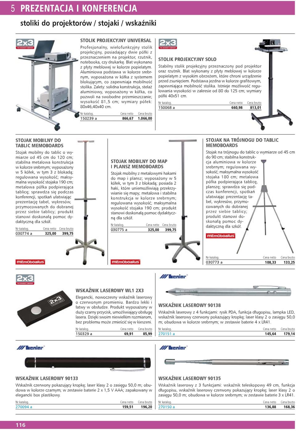 Aluminiowa podstawa w kolorze srebrnym, wyposażona w kółka z systemem blokującym, co zapewniaja mobilność stolika.