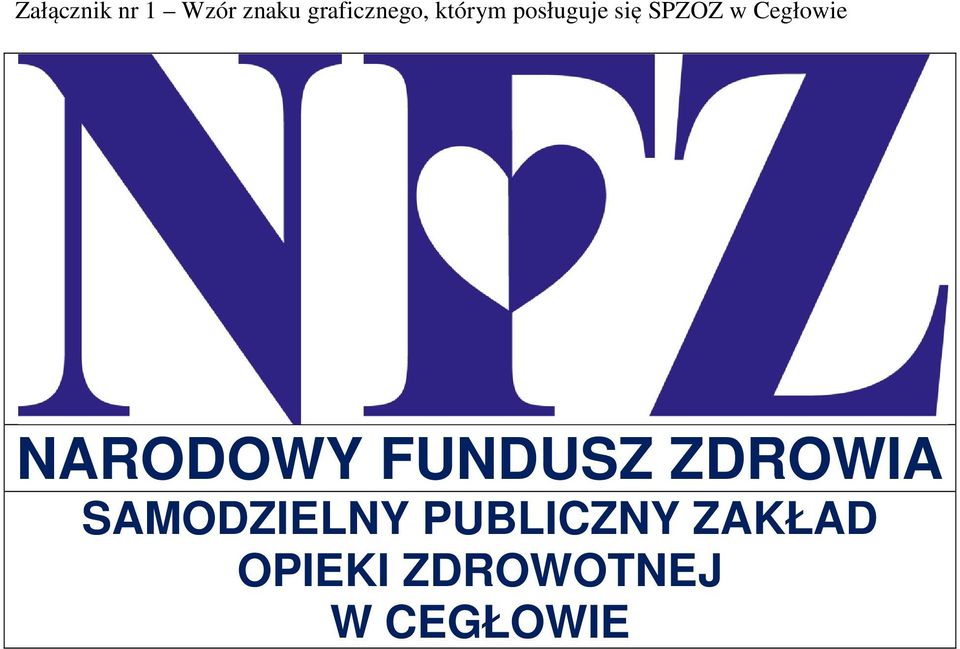 NARODOWY FUNDUSZ ZDROWIA SAMODZIELNY