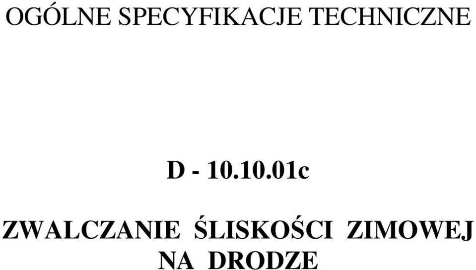 10.01c ZWALCZANIE