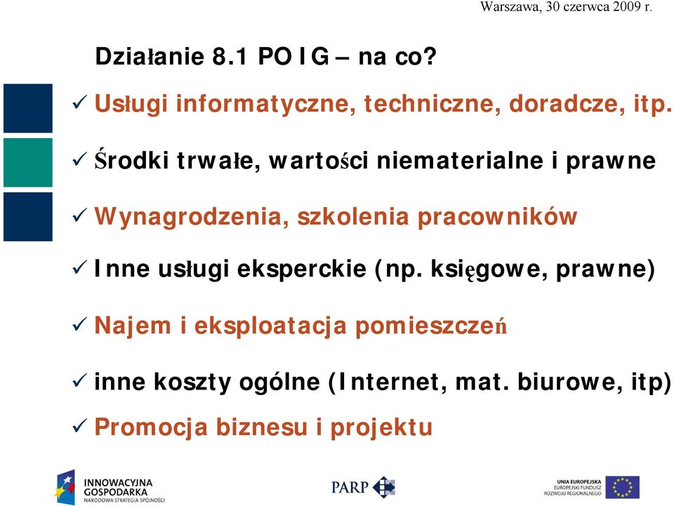 pracowników Inne usługi eksperckie (np.