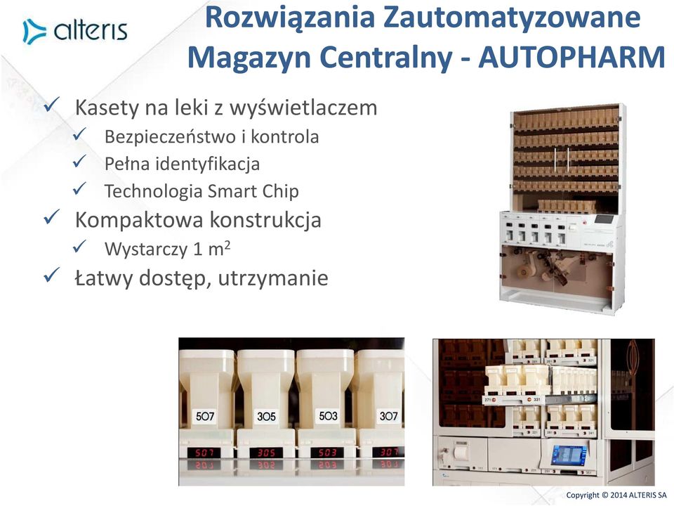 Kompaktowa konstrukcja Wystarczy 1 m 2 Rozwiązania