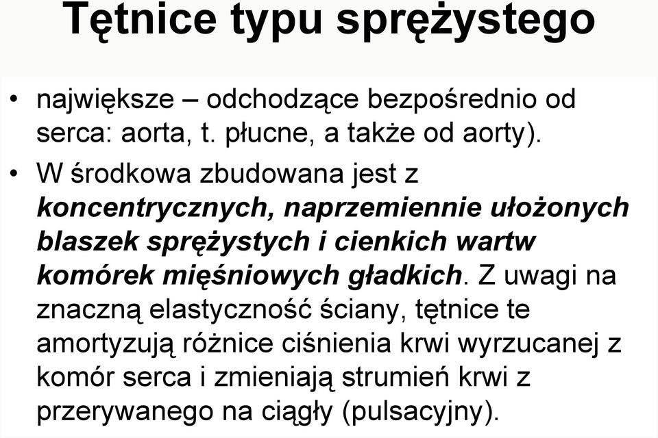 W środkowa zbudowana jest z koncentrycznych, naprzemiennie ułożonych blaszek sprężystych i cienkich