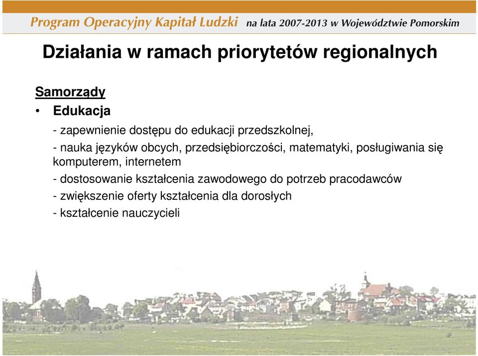 posługiwania się komputerem, internetem - dostosowanie kształcenia zawodowego do