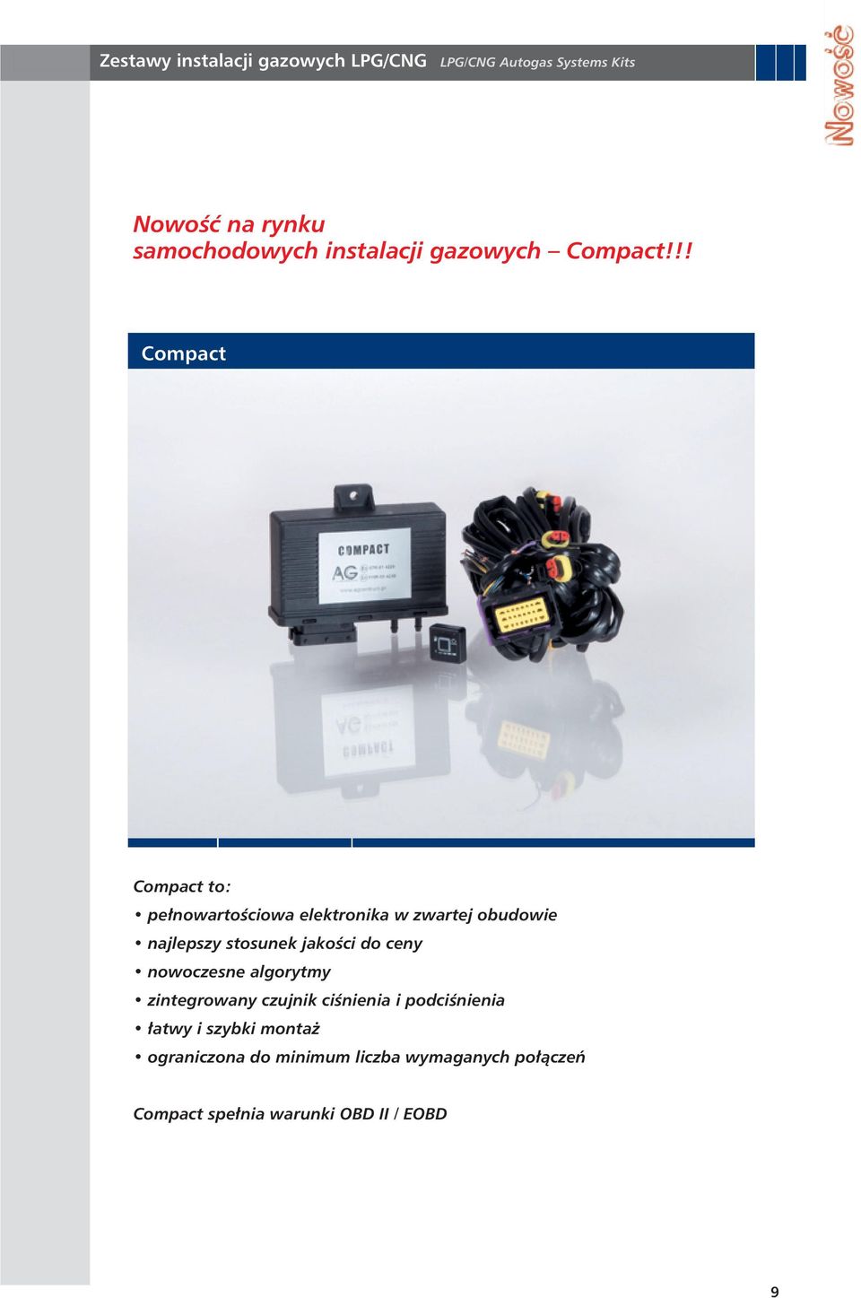 !! Compact Compact to: pełnowartościowa elektronika w zwartej obudowie najlepszy stosunek jakości do