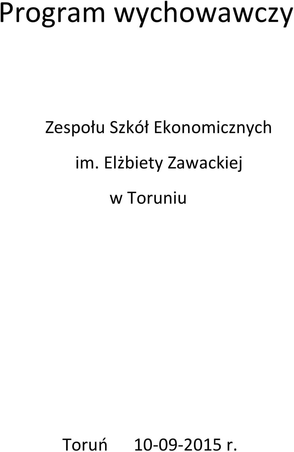 Ekonomicznych im.