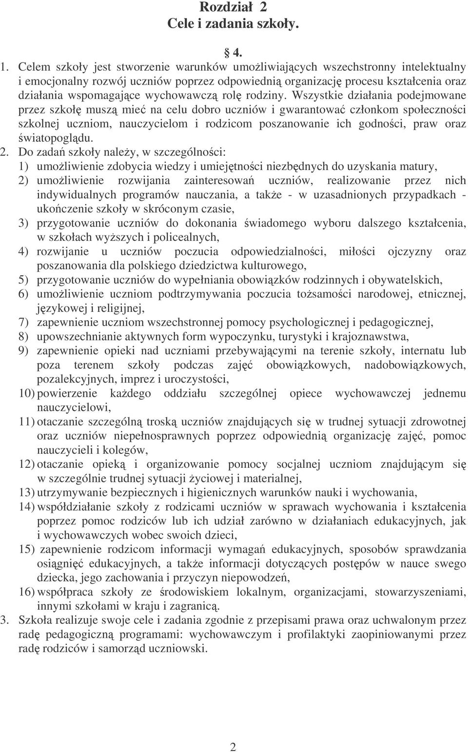 rol rodziny.