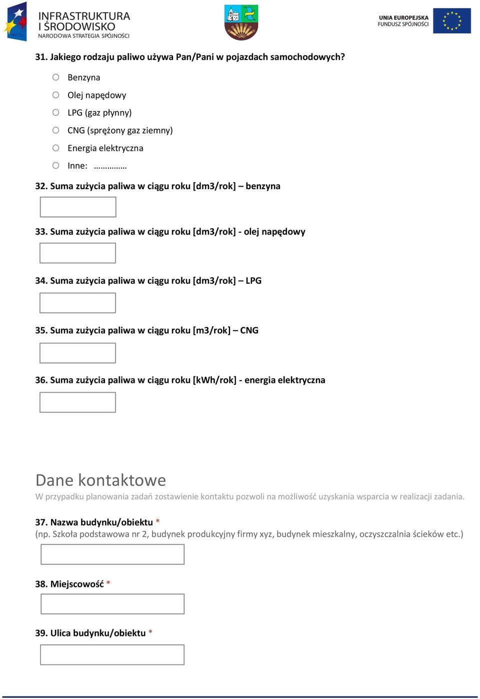 Suma zużycia paliwa w ciągu roku [m3/rok] CNG 36.