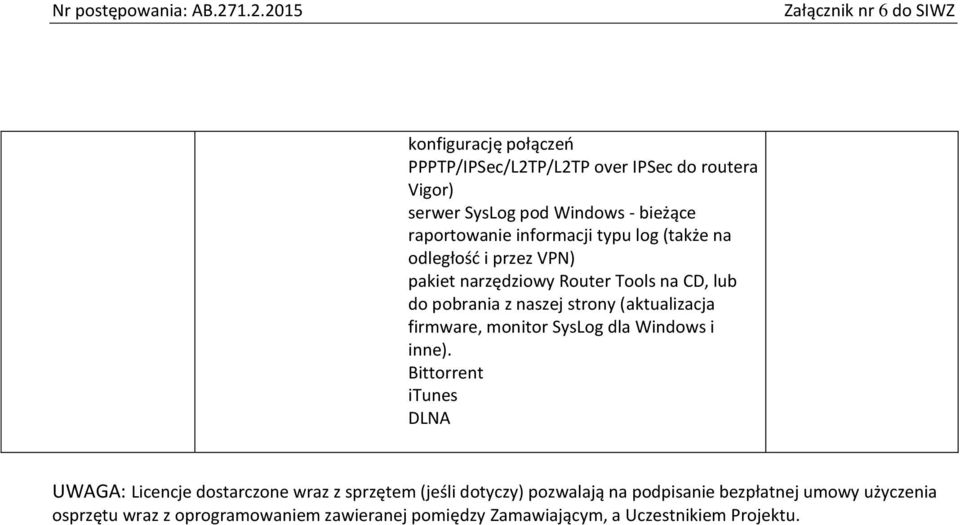 firmware, monitor SysLog dla Windows i inne).