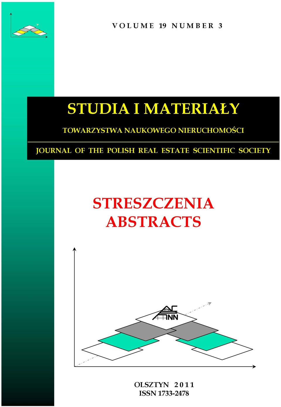 THE POLISH REAL ESTATE SCIENTIFIC SOCIETY