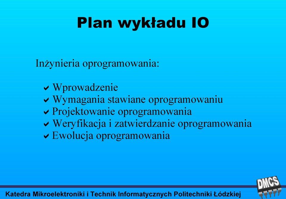 oprogramowaniu aprojektowanie oprogramowania