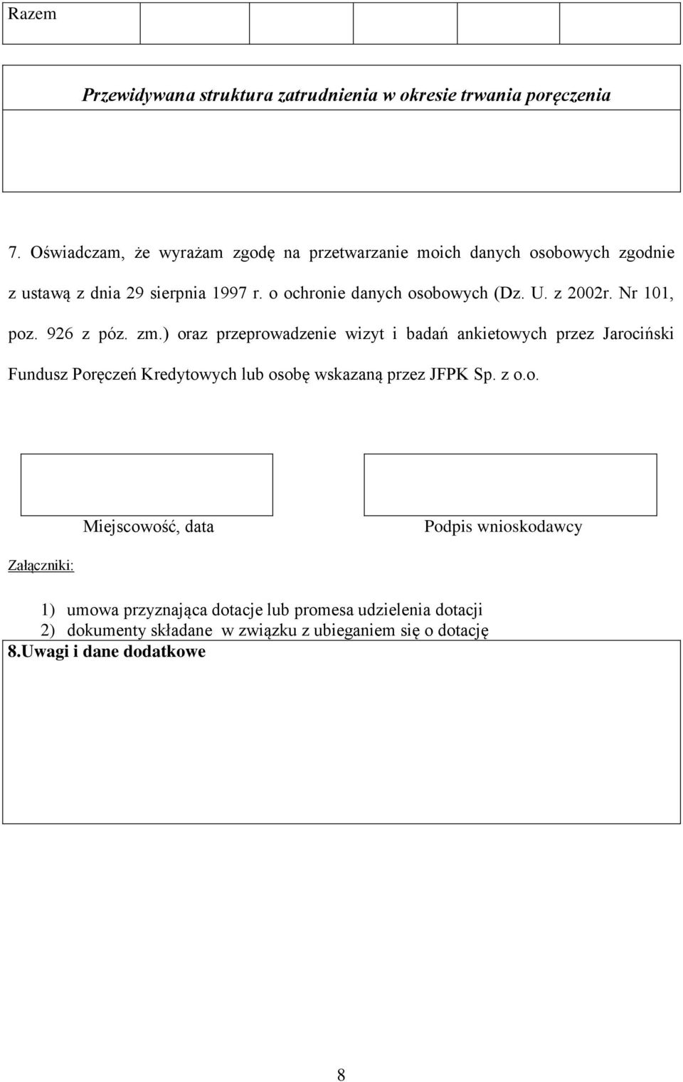 z 2002r. Nr 101, poz. 926 z póz. zm.