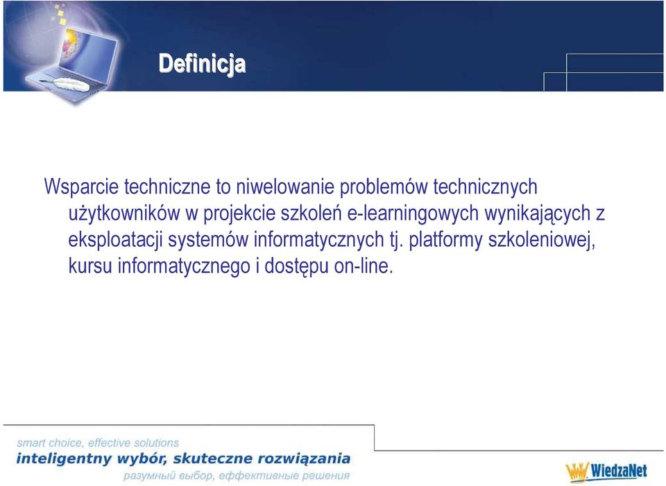 e-learningowych wynikających z eksploatacji systemów