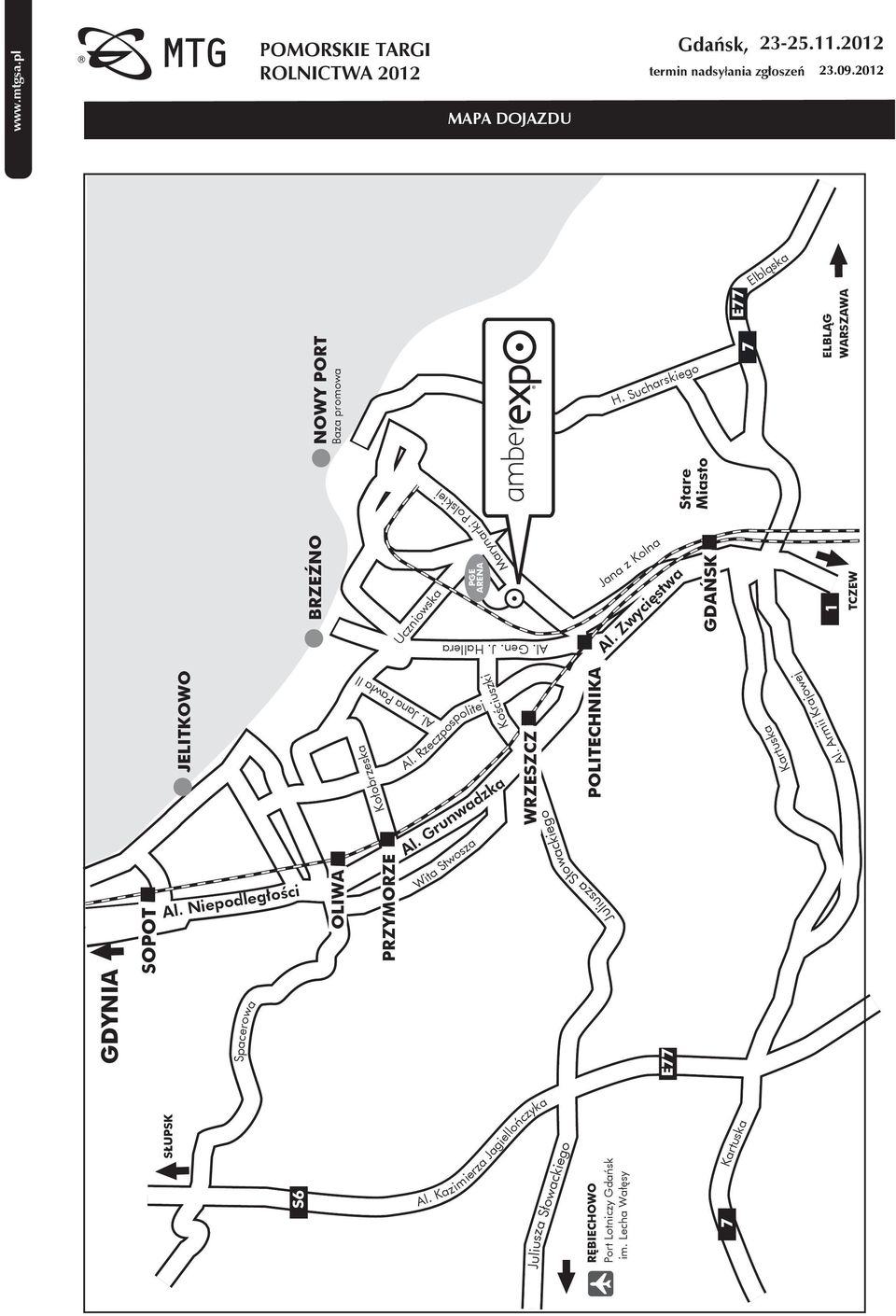 Lecha Wałęsy 7 GDYNIA E77 JELITKOWO BRZEŹNO 1 TCZEW Stare Miasto NOWY PORT Baza promowa H.