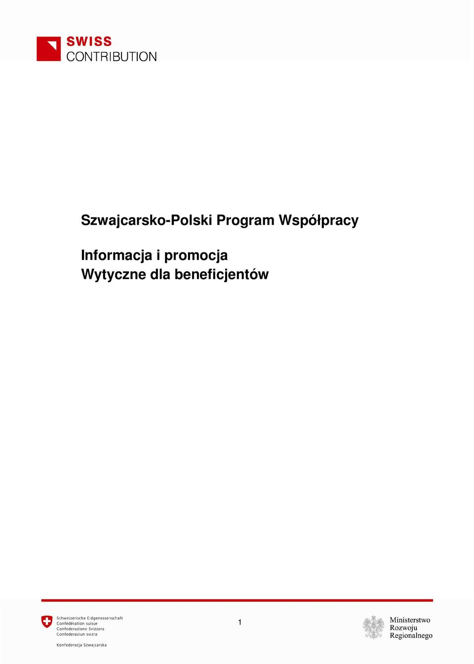 Informacja i promocja