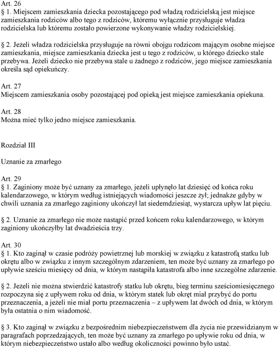 powierzone wykonywanie władzy rodzicielskiej. 2.