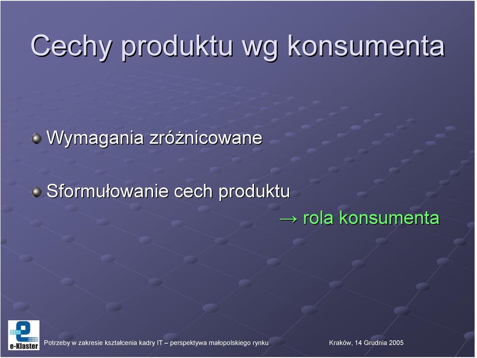 zróżnicowane