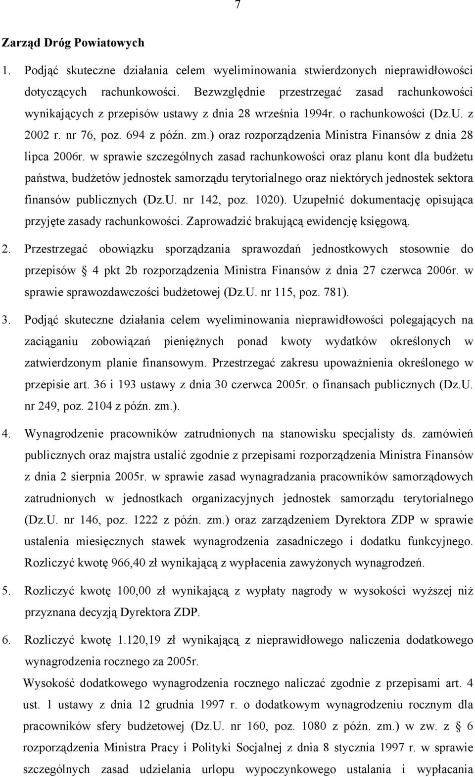 ) oraz rozporządzenia Ministra Finansów z dnia 28 lipca 2006r.