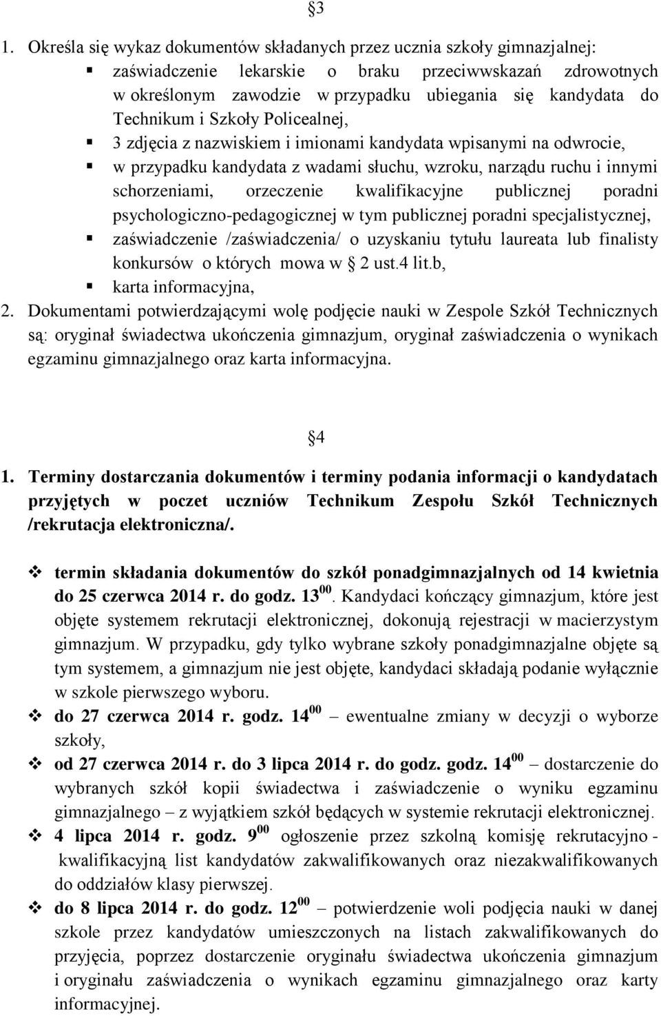 kwalifikacyjne publicznej poradni psychologiczno-pedagogicznej w tym publicznej poradni specjalistycznej, zaświadczenie /zaświadczenia/ o uzyskaniu tytułu laureata lub finalisty konkursów o których